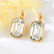 Show details for Low Cost Rose Gold Plated Copper or Brass Dangle Earrings with Low Cost