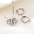 Picture of New Season White Platinum Plated 2 Piece Jewelry Set with SGS/ISO Certification