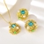 Picture of Flowers & Plants Zinc Alloy 2 Piece Jewelry Set with Beautiful Craftmanship