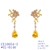 Picture of Luxury Gold Plated Dangle Earrings Online Only