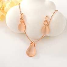 Show details for Trendy Rose Gold Plated Zinc Alloy 2 Piece Jewelry Set with No-Risk Refund