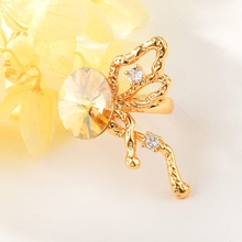 Show details for Holiday Copper or Brass Fashion Ring of Original Design