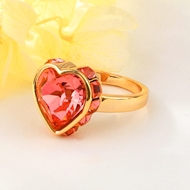Show details for Fashion Swarovski Element Fashion Ring with Easy Return