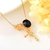 Picture of Party Black Pendant Necklace with Beautiful Craftmanship