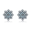 Show details for Shop Gunmetal Plated Cubic Zirconia Dangle Earrings with Wow Elements