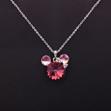 Show details for Fashion Platinum Plated Pendant Necklace with SGS/ISO Certification