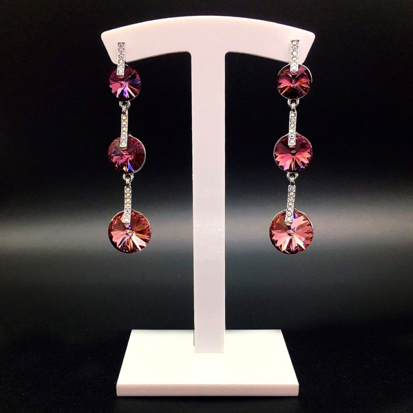Picture of Luxury Swarovski Element Dangle Earrings in Exclusive Design