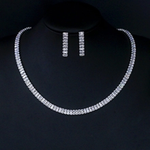 Show details for Buy Platinum Plated Luxury 2 Piece Jewelry Set with Fast Shipping