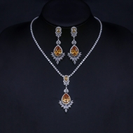 Show details for Irresistible Yellow Copper or Brass 2 Piece Jewelry Set For Your Occasions Show details for Irresistible Yellow Copper or Brass 2 Piece Jewelry Set For Your Occasions