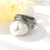 Picture of Best shell pearl Platinum Plated Fashion Ring