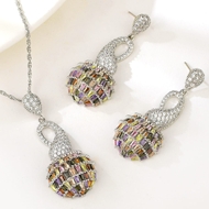 Show details for Party Luxury 2 Piece Jewelry Set with Speedy Delivery