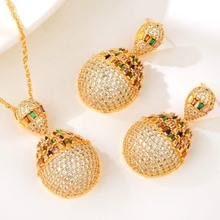 Show details for Amazing Geometric Luxury 2 Piece Jewelry Set