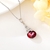 Picture of Purchase Platinum Plated Swarovski Element Pendant Necklace Exclusive Online