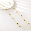 Show details for Charming Multi-tone Plated Zinc Alloy Long Chain Necklace As a Gift
