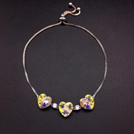 Show details for Copper or Brass Platinum Plated Fashion Bracelet at Great Low Price