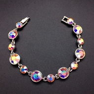 Show details for Eye-Catching Colorful Geometric Fashion Bracelet with Member Discount