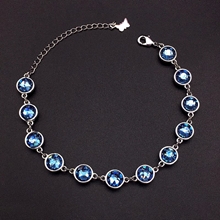Show details for Charming Blue Copper or Brass Fashion Bracelet As a Gift