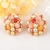 Picture of Zinc Alloy Colorful Dangle Earrings at Super Low Price