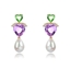 Show details for Love & Heart Medium Dangle Earrings with Fast Delivery