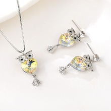 Show details for Low Cost Platinum Plated White 2 Piece Jewelry Set with Low Cost