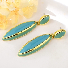 Show details for Hypoallergenic Gold Plated Irregular Dangle Earrings with Easy Return