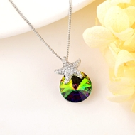Show details for Attractive Green Fashion Pendant Necklace For Your Occasions