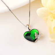 Show details for Fashion Platinum Plated Pendant Necklace with 3~7 Day Delivery