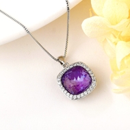 Show details for Fashion Geometric Pendant Necklace in Exclusive Design