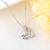 Picture of Brand New White Love & Heart Pendant Necklace with Full Guarantee