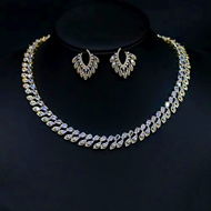 Show details for Eye-Catching White Delicate 2 Piece Jewelry Set with Member Discount Show details for Eye-Catching White Delicate 2 Piece Jewelry Set with Member Discount