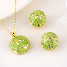 Show details for Classic Artificial Crystal 2 Piece Jewelry Set at Super Low Price