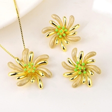 Show details for Brand New White Classic 2 Piece Jewelry Set with SGS/ISO Certification