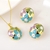 Picture of Sparkling Party Green 2 Piece Jewelry Set