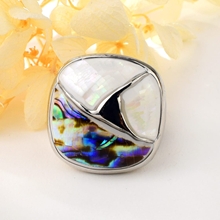 Show details for Stylish Geometric Colorful Fashion Ring