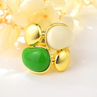 Picture of Hypoallergenic Gold Plated Zinc Alloy Fashion Ring with 3~7 Day Delivery