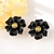 Picture of Unique Enamel Gold Plated Stud Earrings