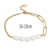 Picture of Wholesale Gold Plated Artificial Pearl Fashion Bangle with No-Risk Return