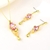 Picture of Good Quality Artificial Crystal Zinc Alloy 2 Piece Jewelry Set