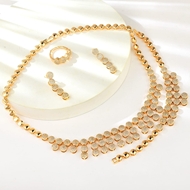 Show details for Luxury Geometric 4 Piece Jewelry Set with Unbeatable Quality