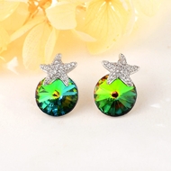 Show details for Nickel Free Platinum Plated Fashion Dangle Earrings with No-Risk Refund