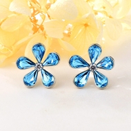 Show details for Party Flower Dangle Earrings with Fast Shipping