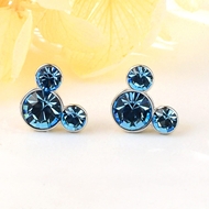 Show details for Sparkling Party Green Dangle Earrings