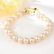 Show details for Copper or Brass White Fashion Bracelet from Certified Factory