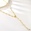 Show details for Classic Gold Plated Long Chain Necklace Online Only