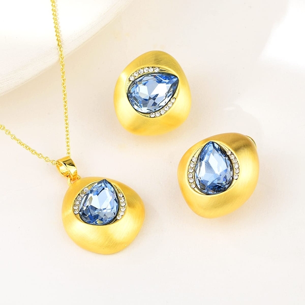 Picture of Zinc Alloy Blue 2 Piece Jewelry Set at Super Low Price
