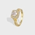 Picture of Good Cubic Zirconia White Fashion Ring