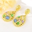 Show details for Featured Blue Zinc Alloy Dangle Earrings with Full Guarantee