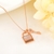 Picture of 16 Inch Rose Gold Plated Pendant Necklace in Bulk