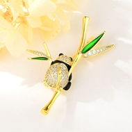 Show details for Fashion White Brooche of Original Design