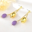 Show details for Classic Gold Plated Dangle Earrings Online Only